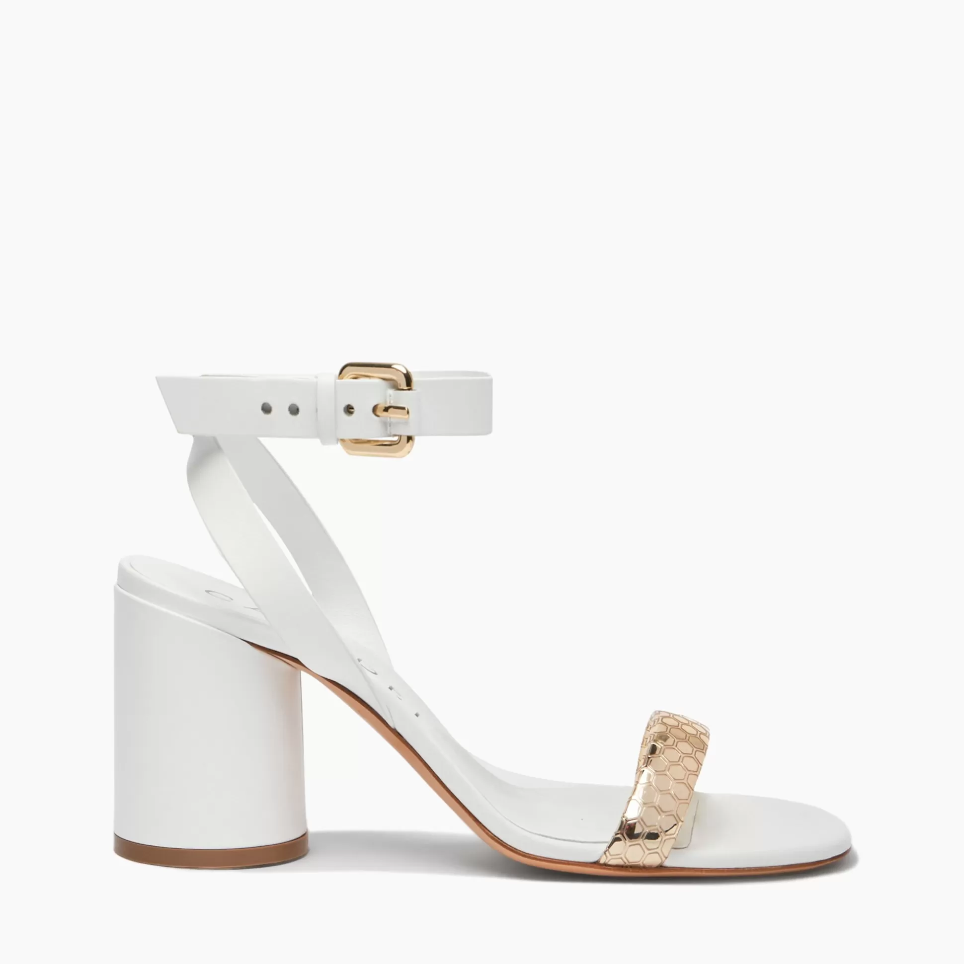 Casadei Atomium Cleo Leather And Platinum Sandals