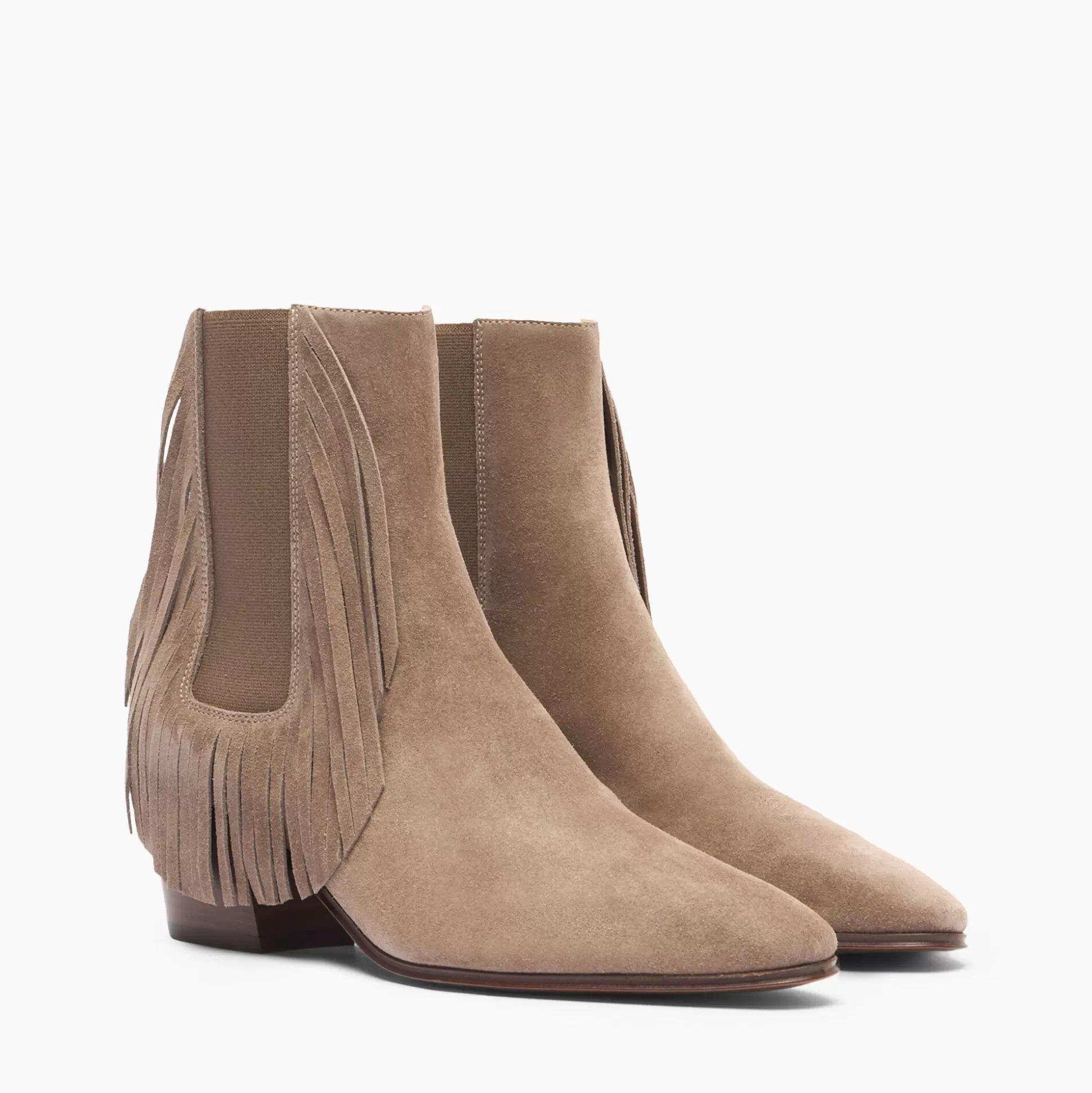 Casadei Beat Suede Ankle Boots