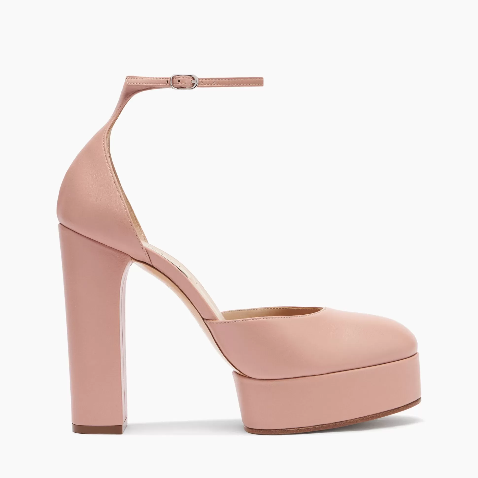 Casadei Betty Leather Platform Pumps