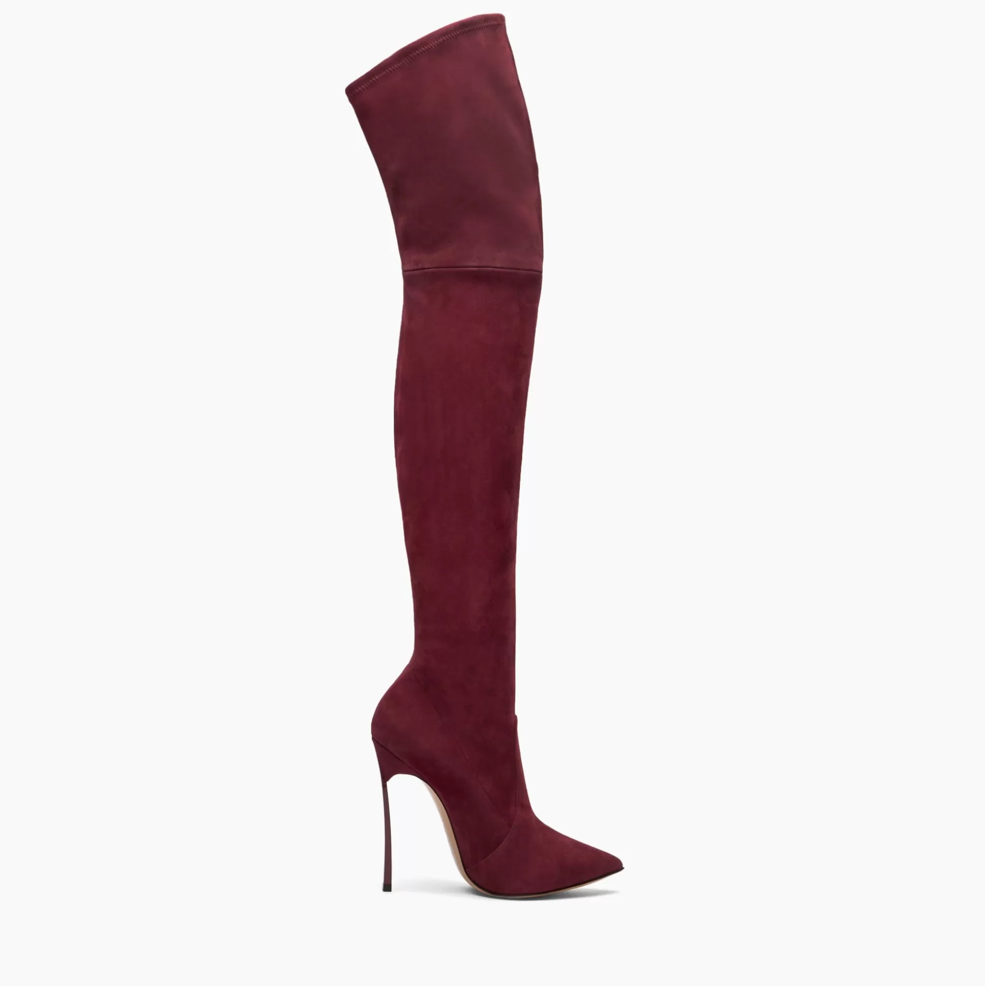 Casadei Blade Suede Over The Knee