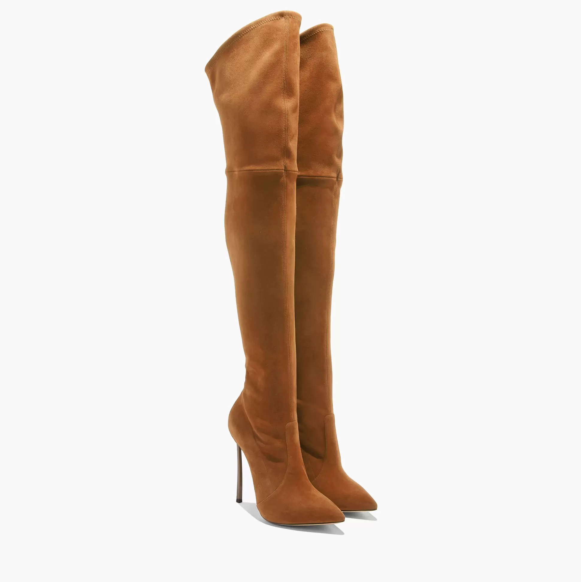 Casadei Blade Suede Over The Knee