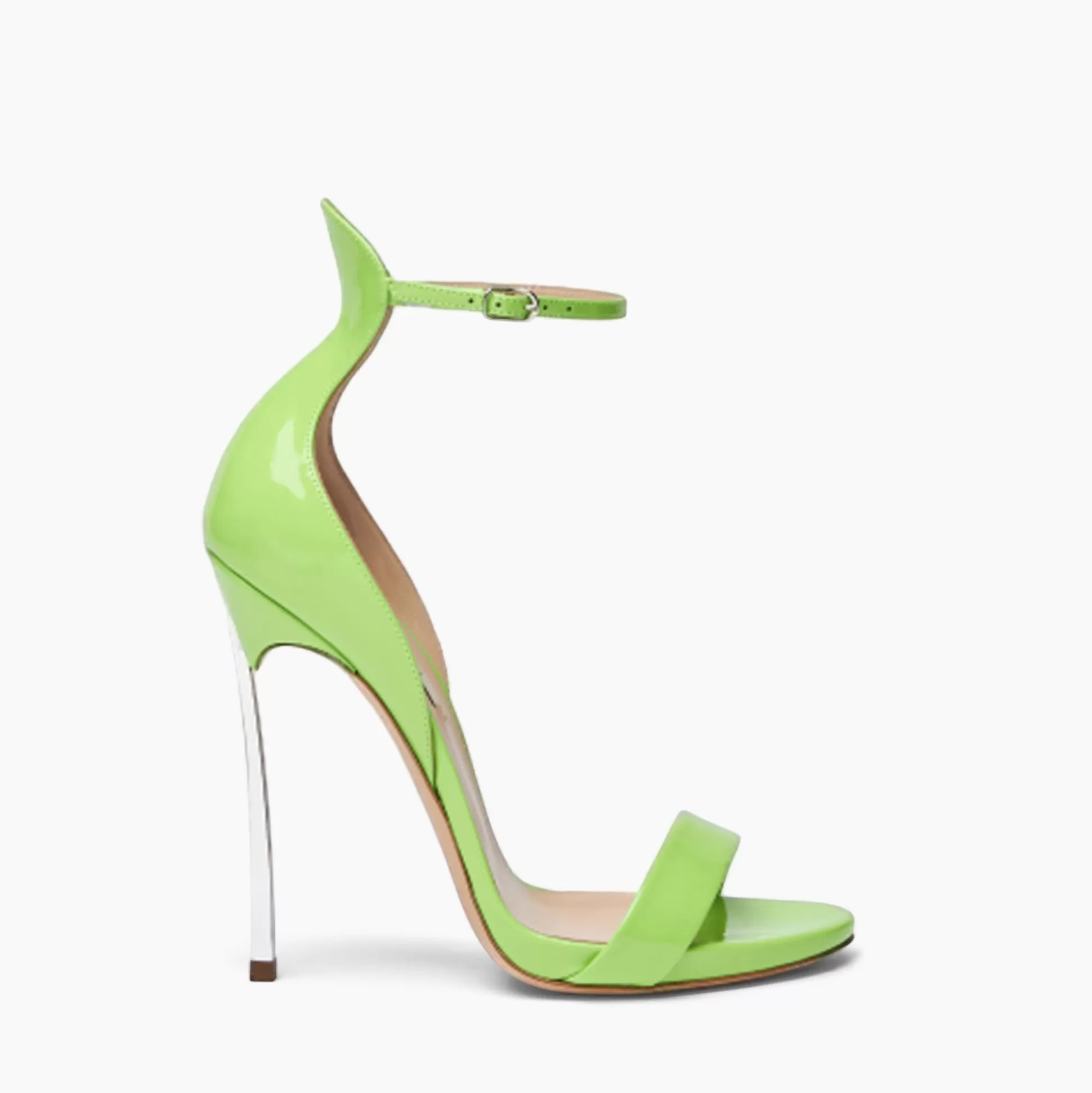 Casadei Cappa Blade Patent Leather Sandals