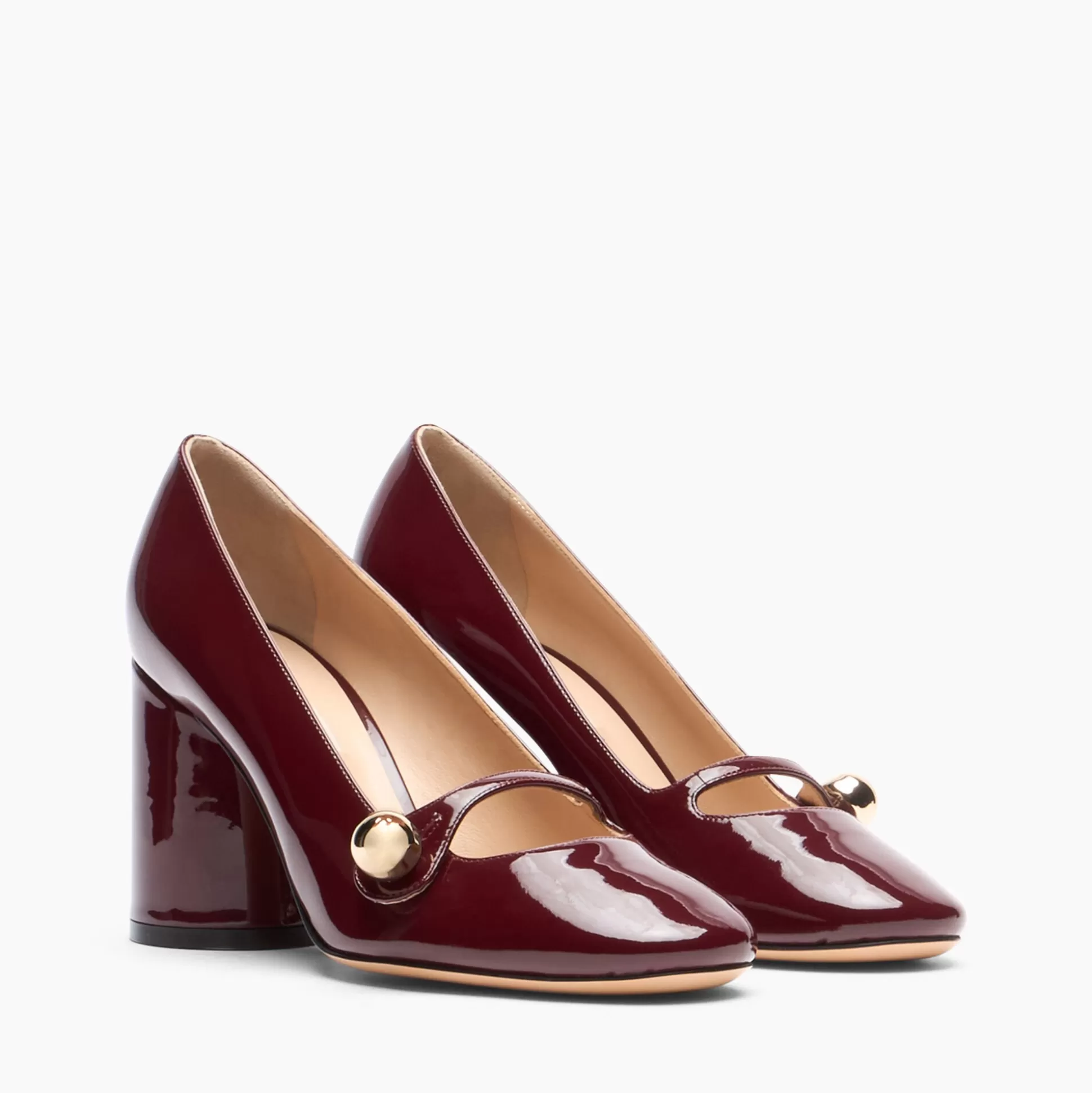 Casadei Cleo Patent Leather Pumps