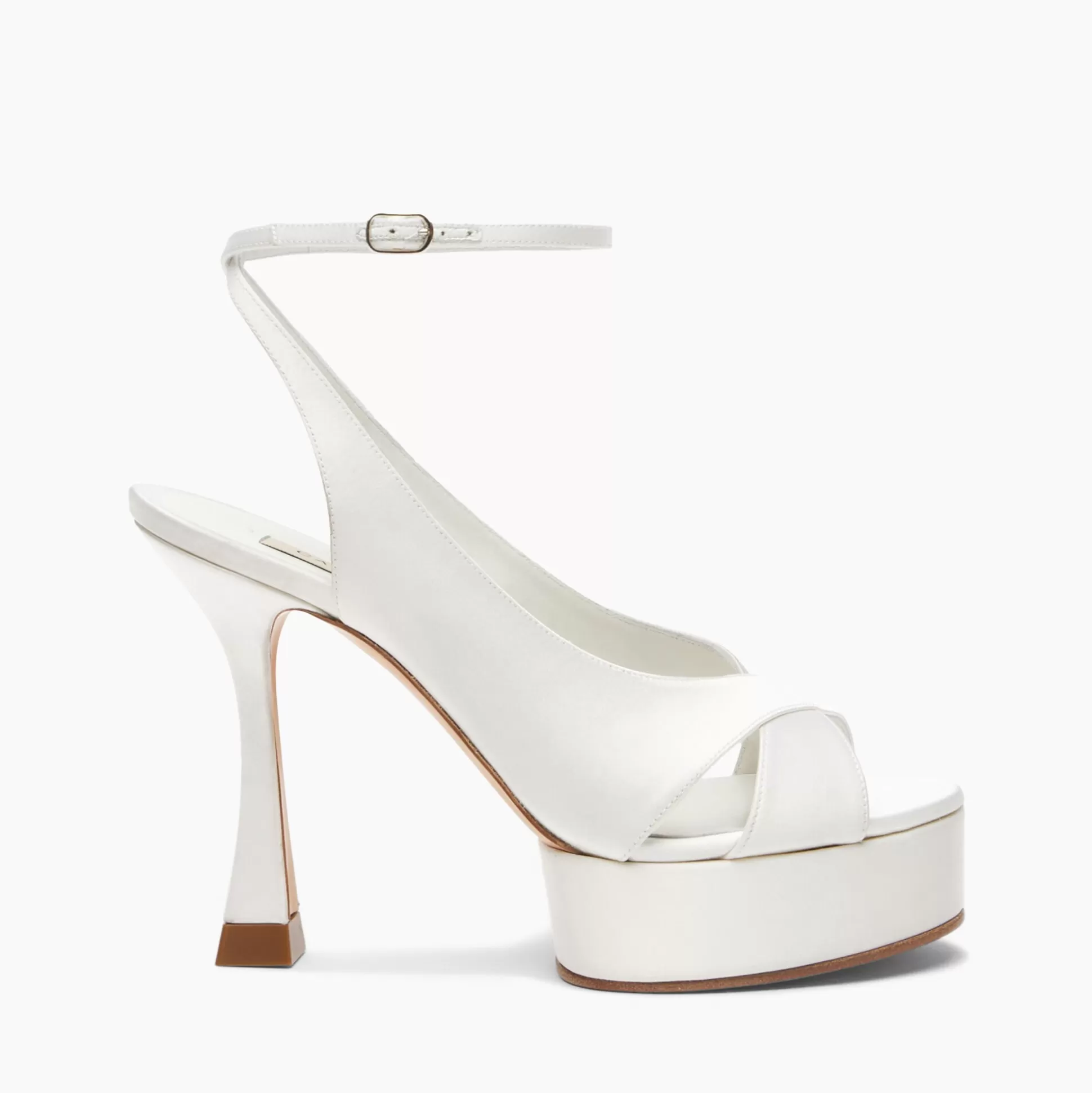 Casadei Donna Satin Platform Sandals