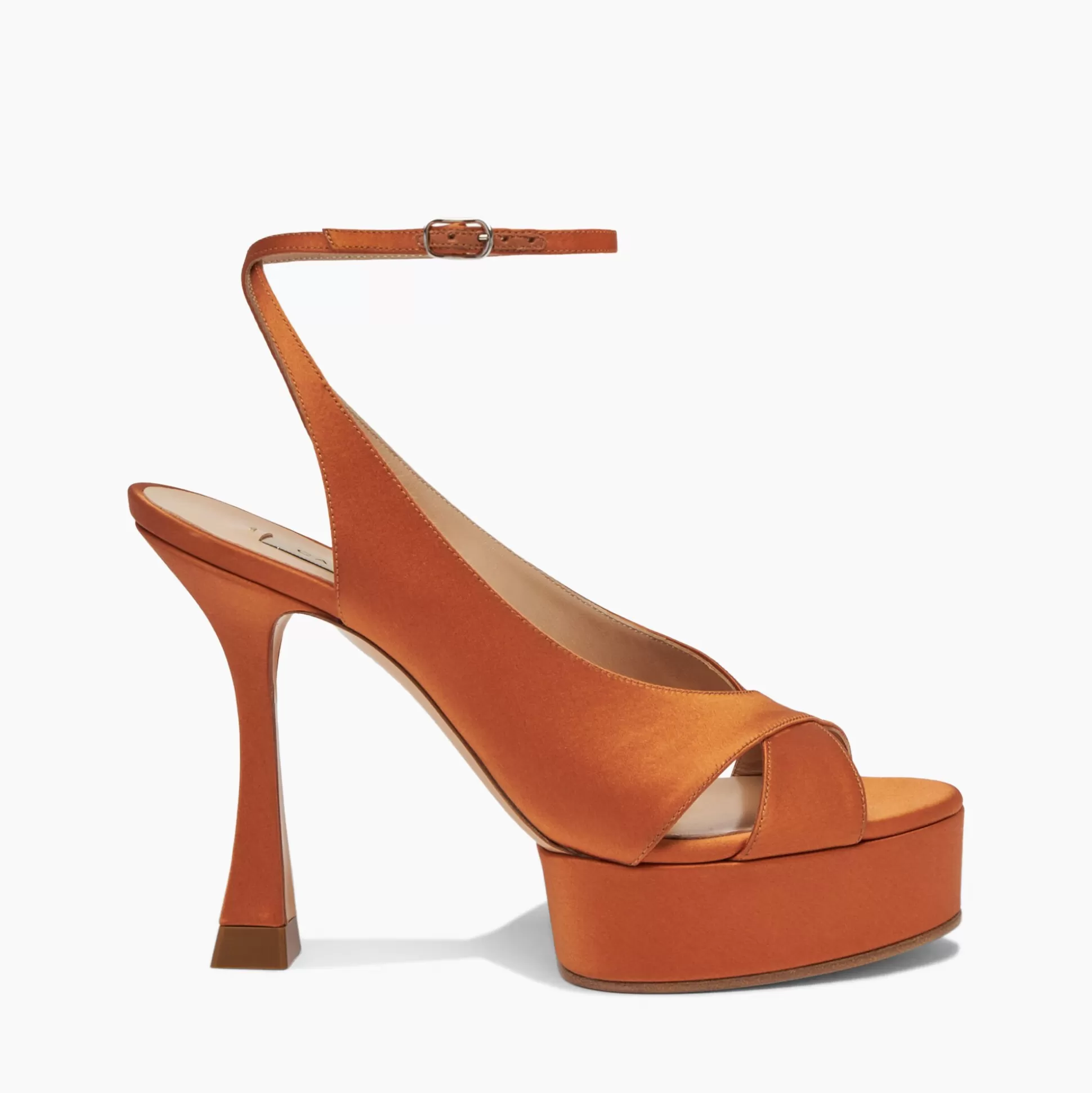 Casadei Donna Satin Platform Sandals