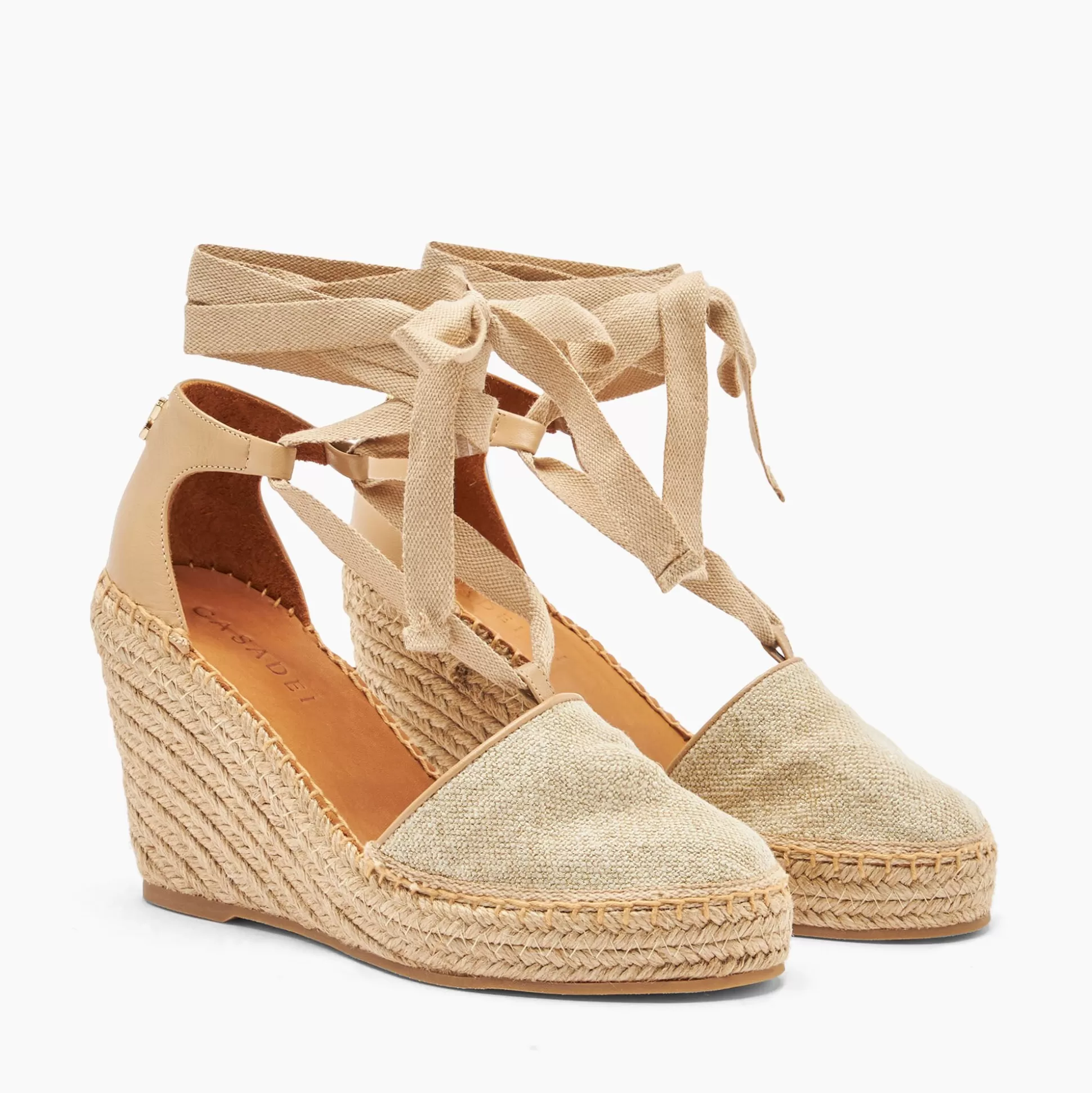 Casadei Espadrillas Baleari Gold