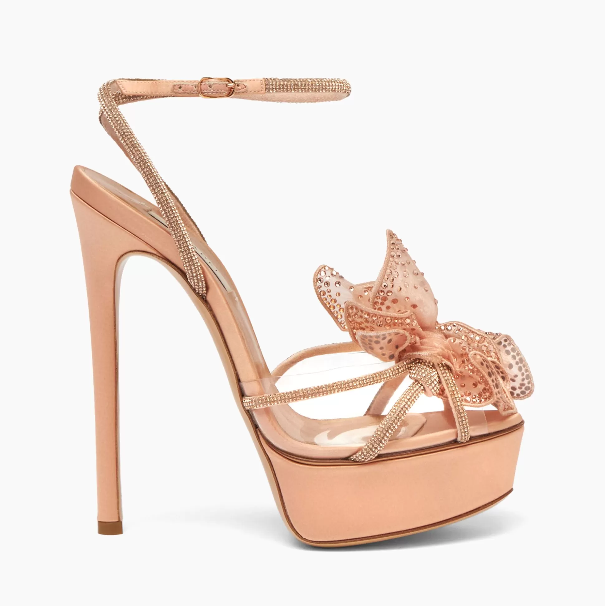 Casadei Flora Orchidea Platform Sandals