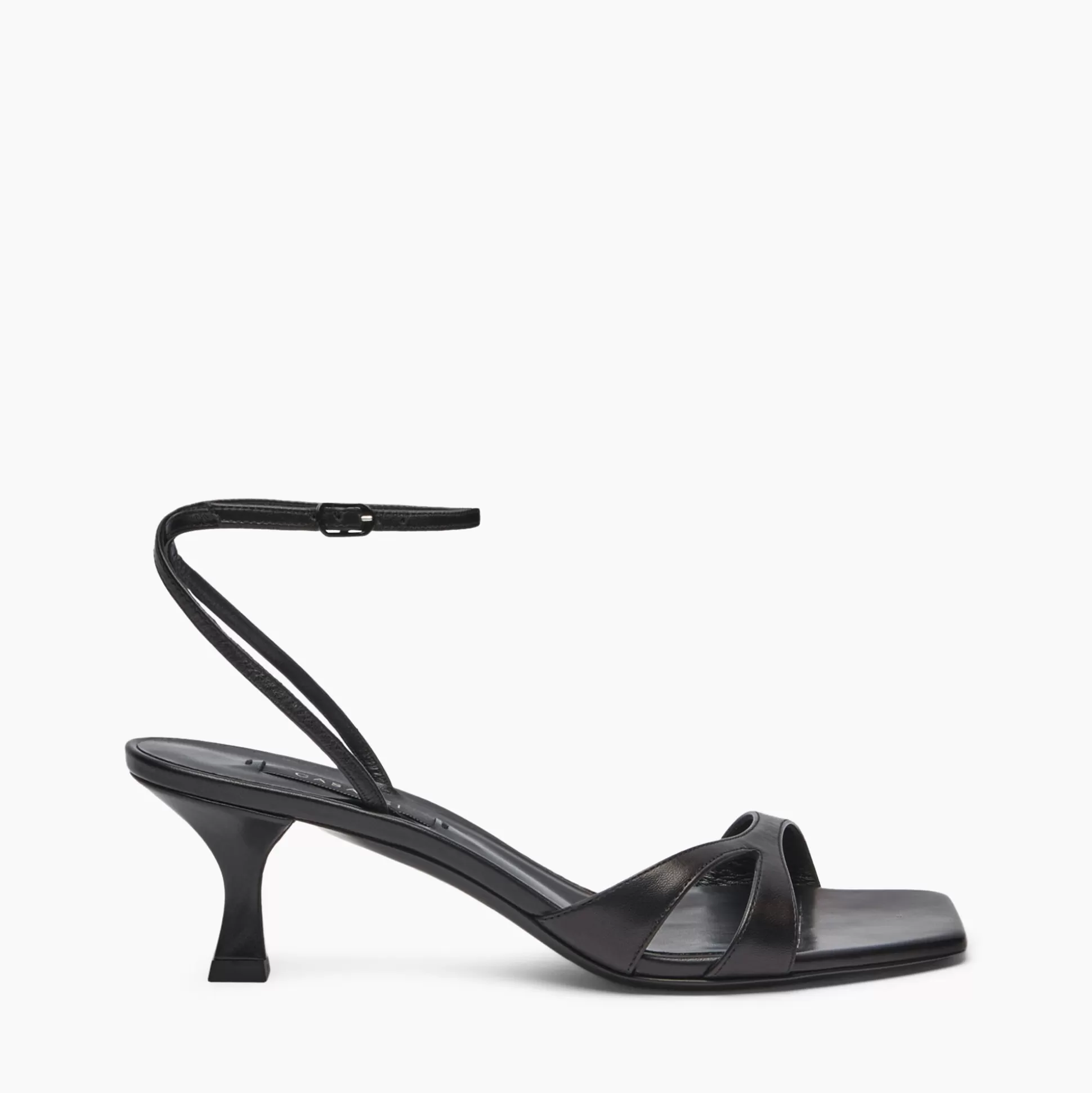 Casadei Geraldine Leather Kitten Sandals