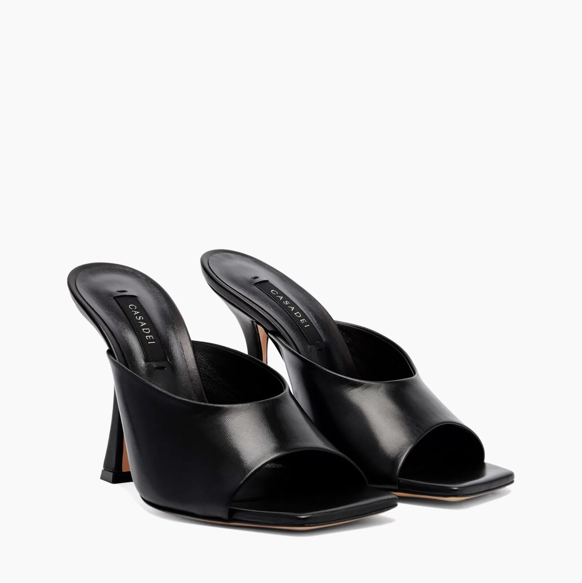 Casadei Geraldine Leather Mules