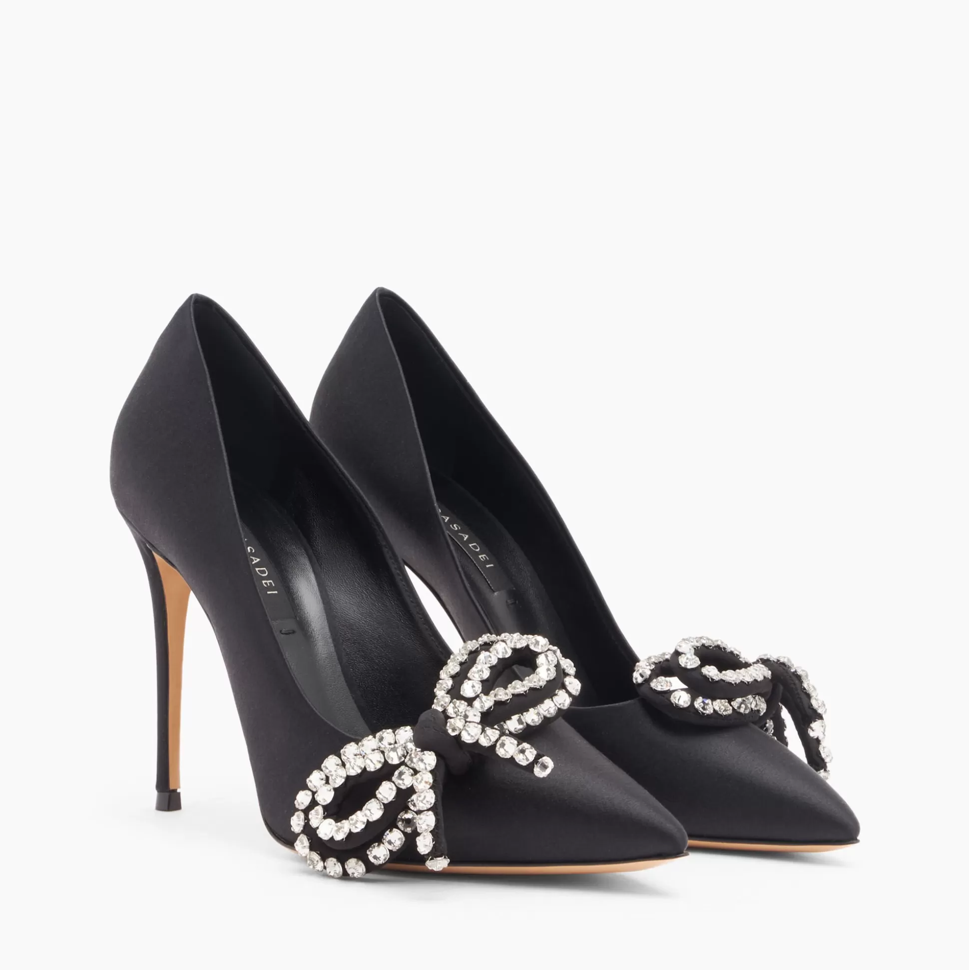 Casadei Judith Julia Satin Pumps