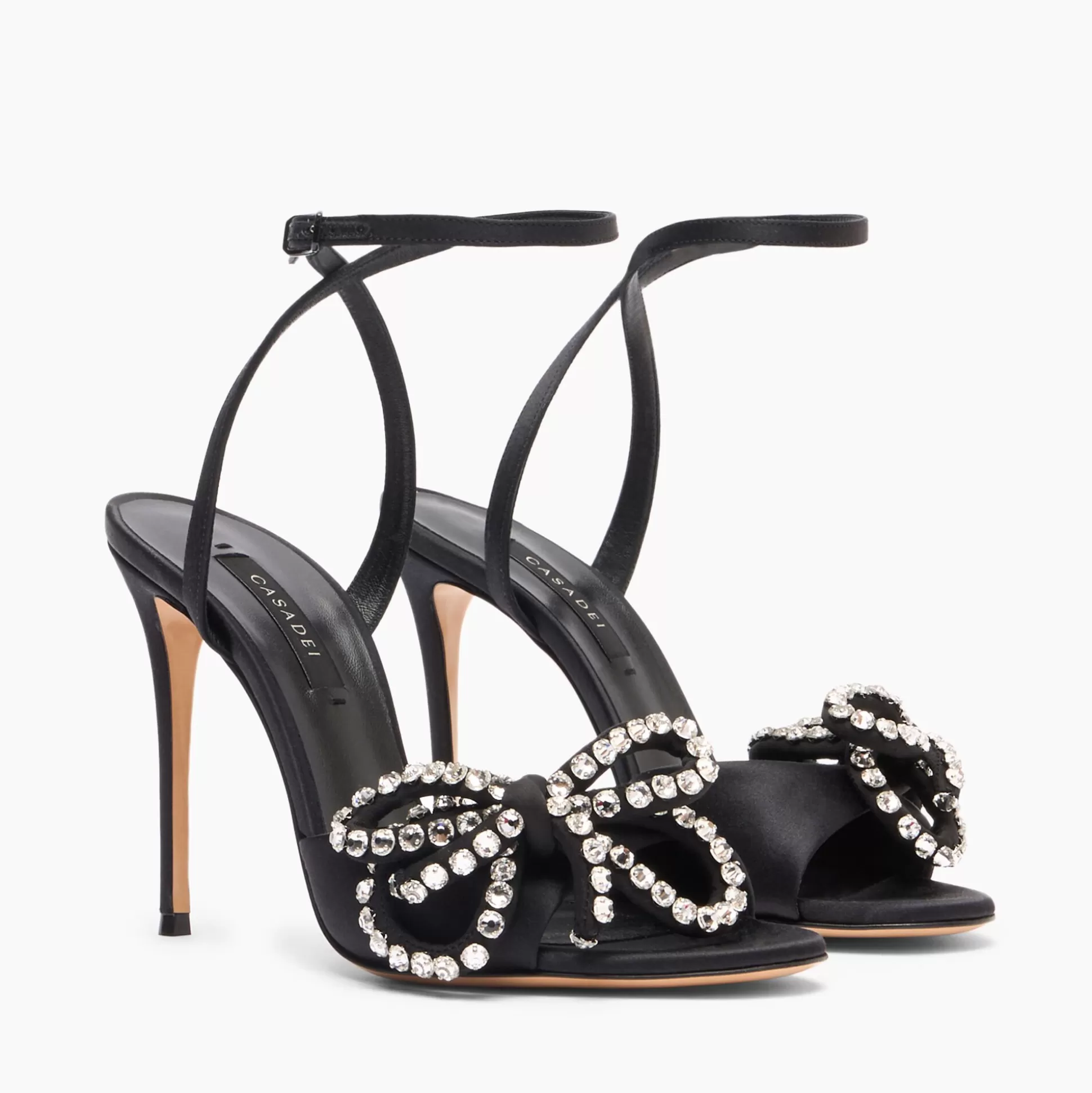 Casadei Judith Satin Sandals