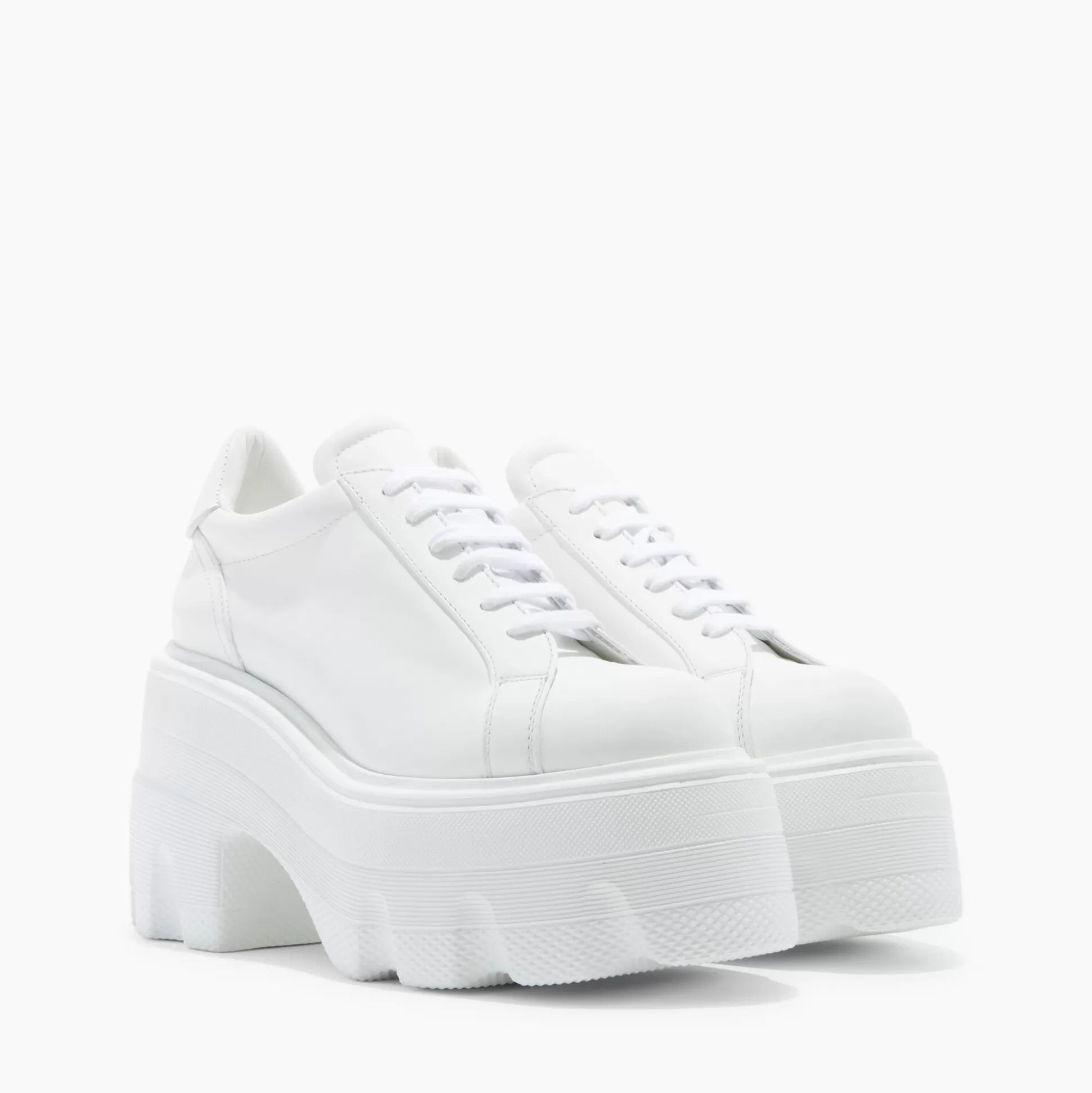 Casadei Maxxxi Leather Sneakers