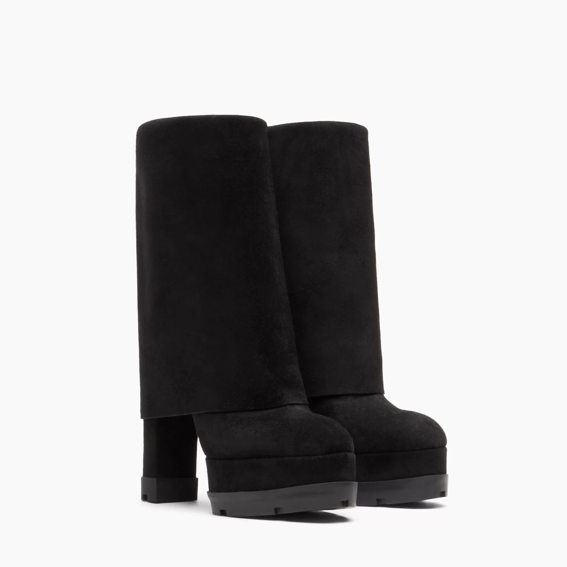 Casadei Nancy Reversable Suede Boots