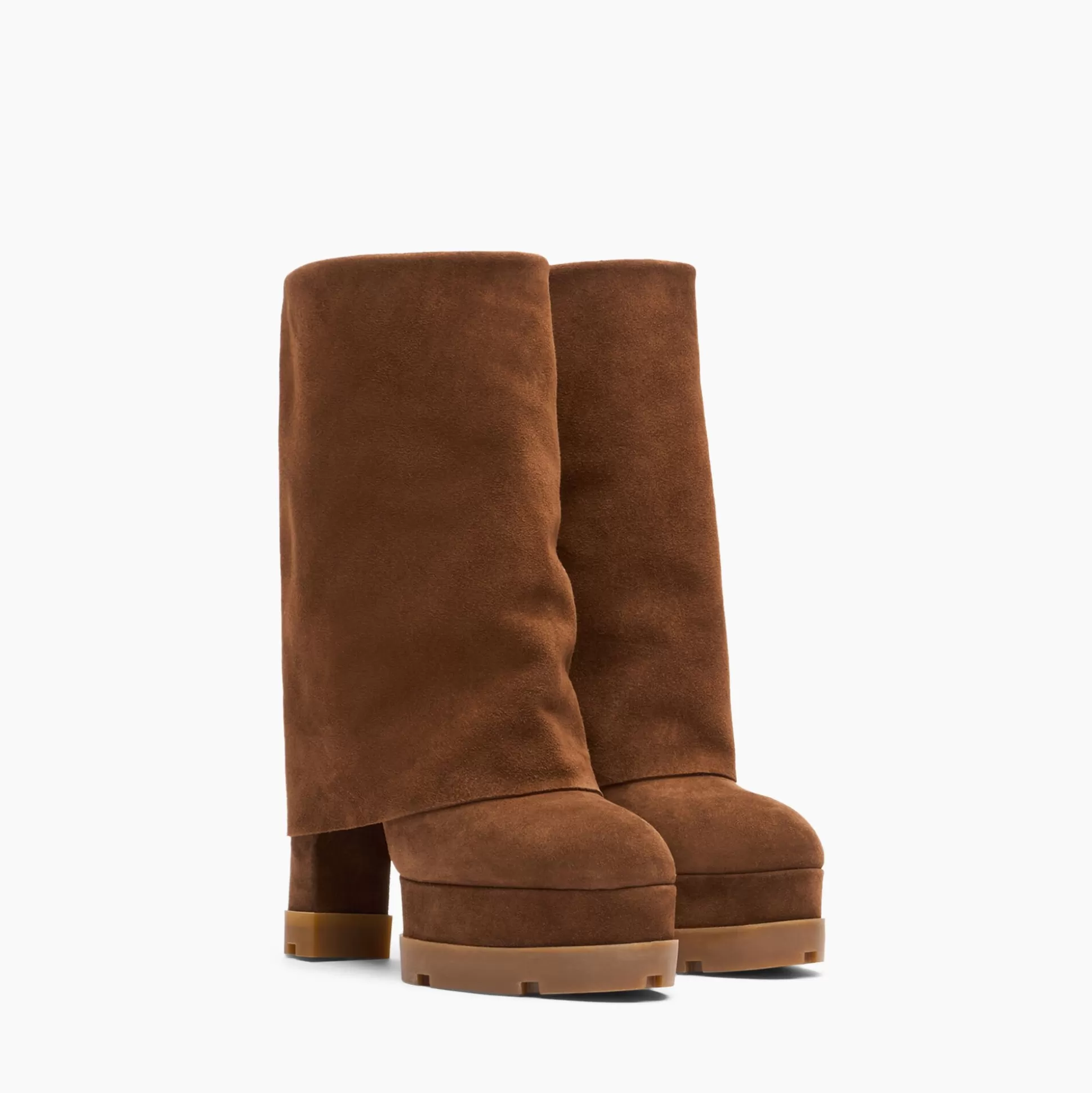 Casadei Nancy Reversable Suede Boots