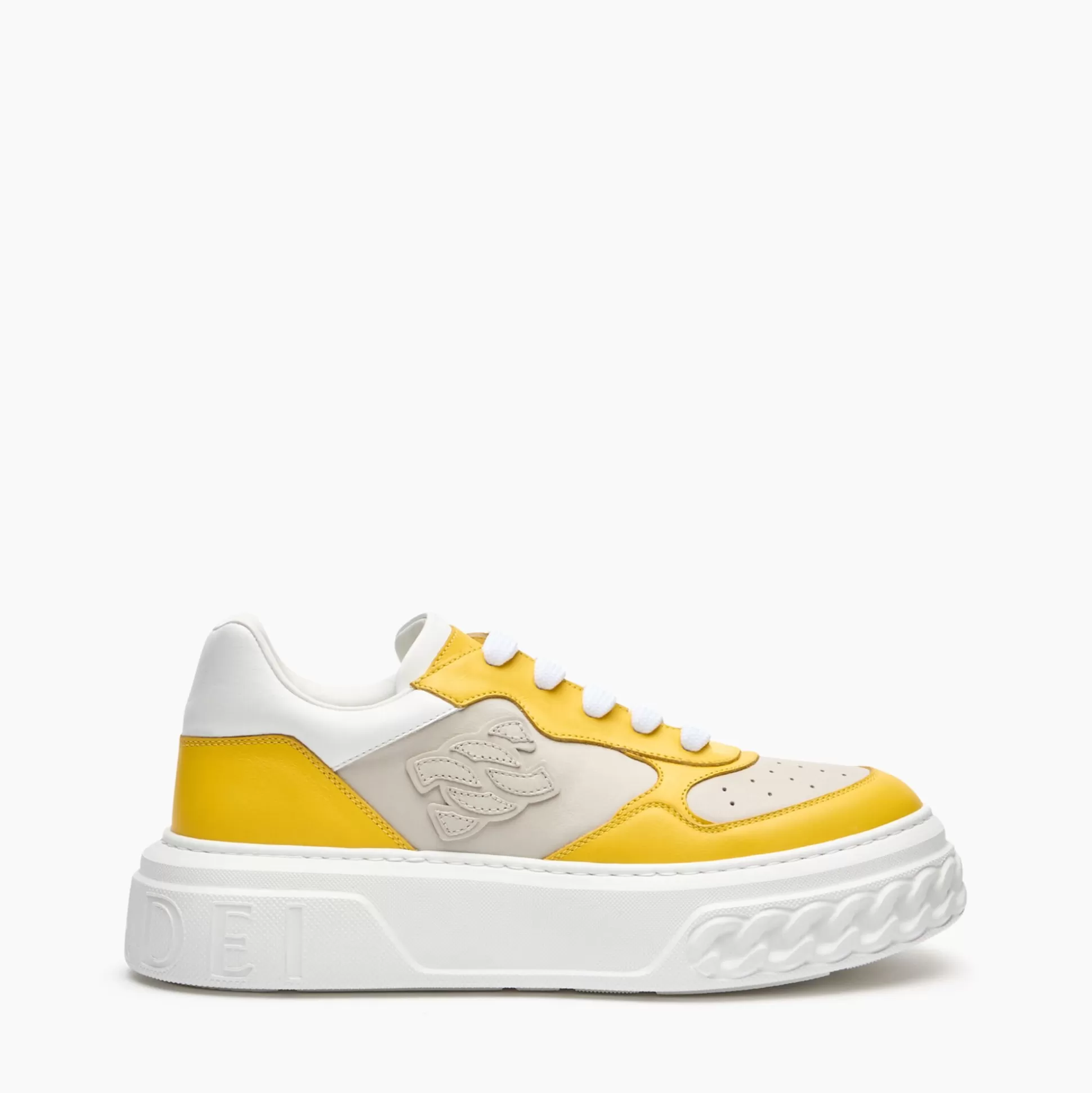Casadei Off Road ed Leather Sneakers