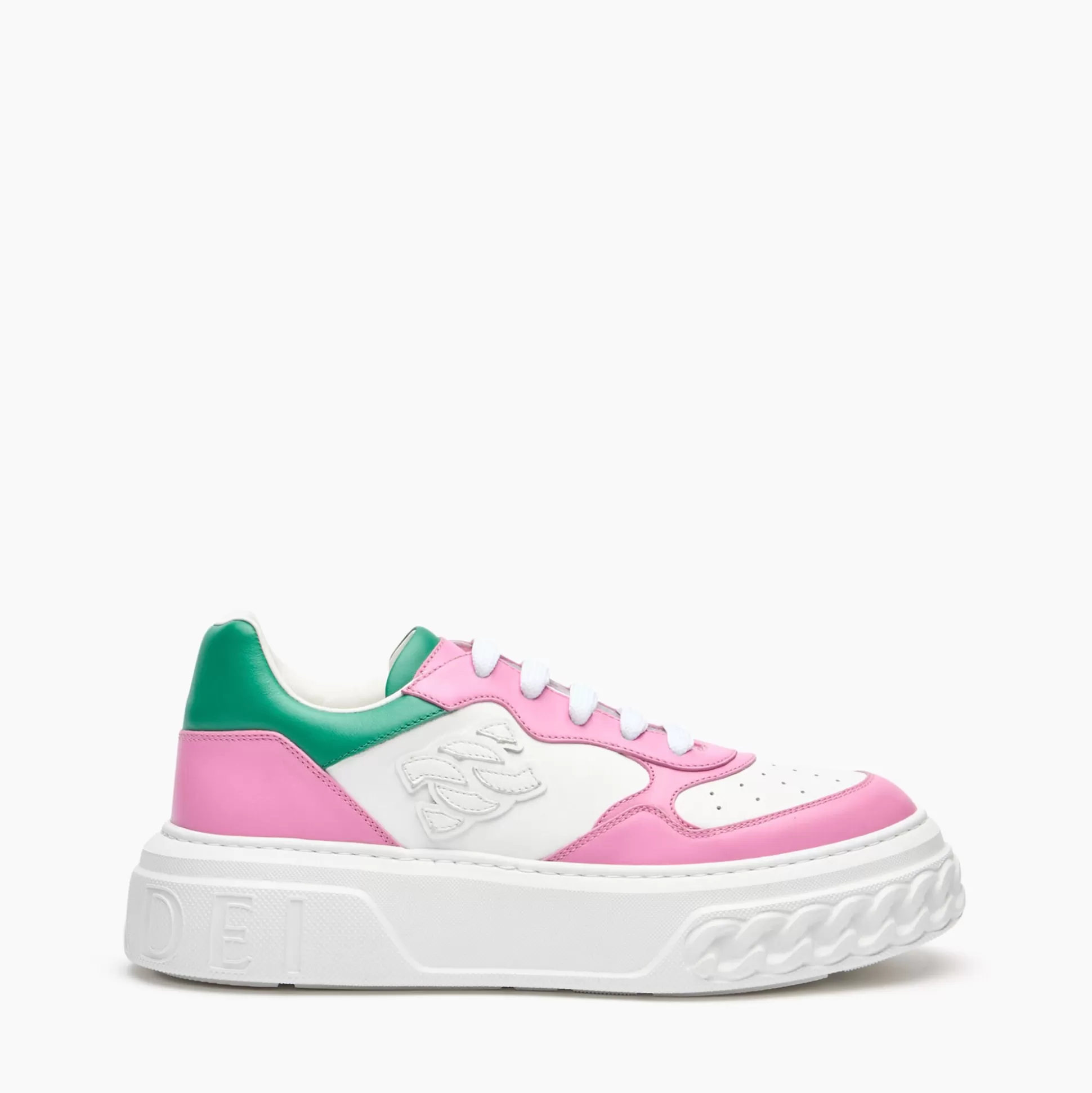 Casadei Off Road ed Leather Sneakers