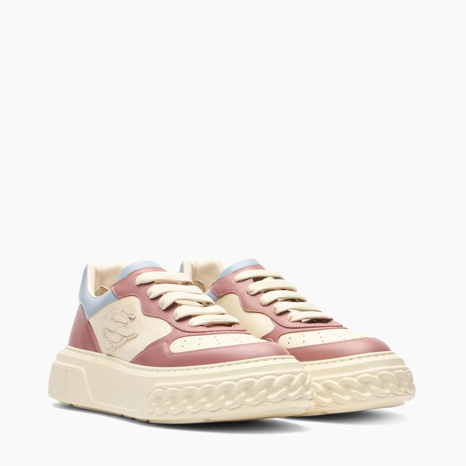 Casadei Off Road ed Leather Sneakers