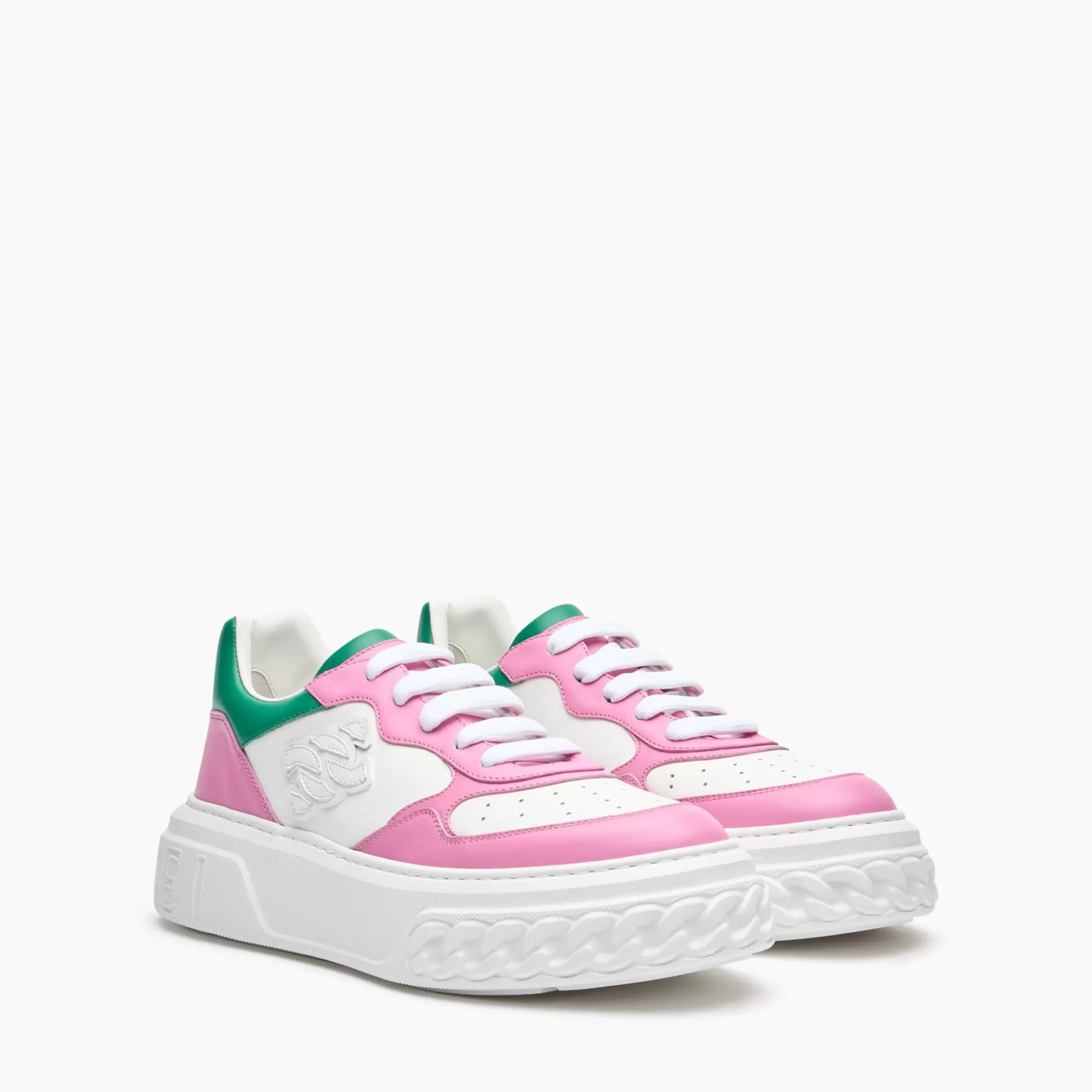 Casadei Off Road ed Leather Sneakers