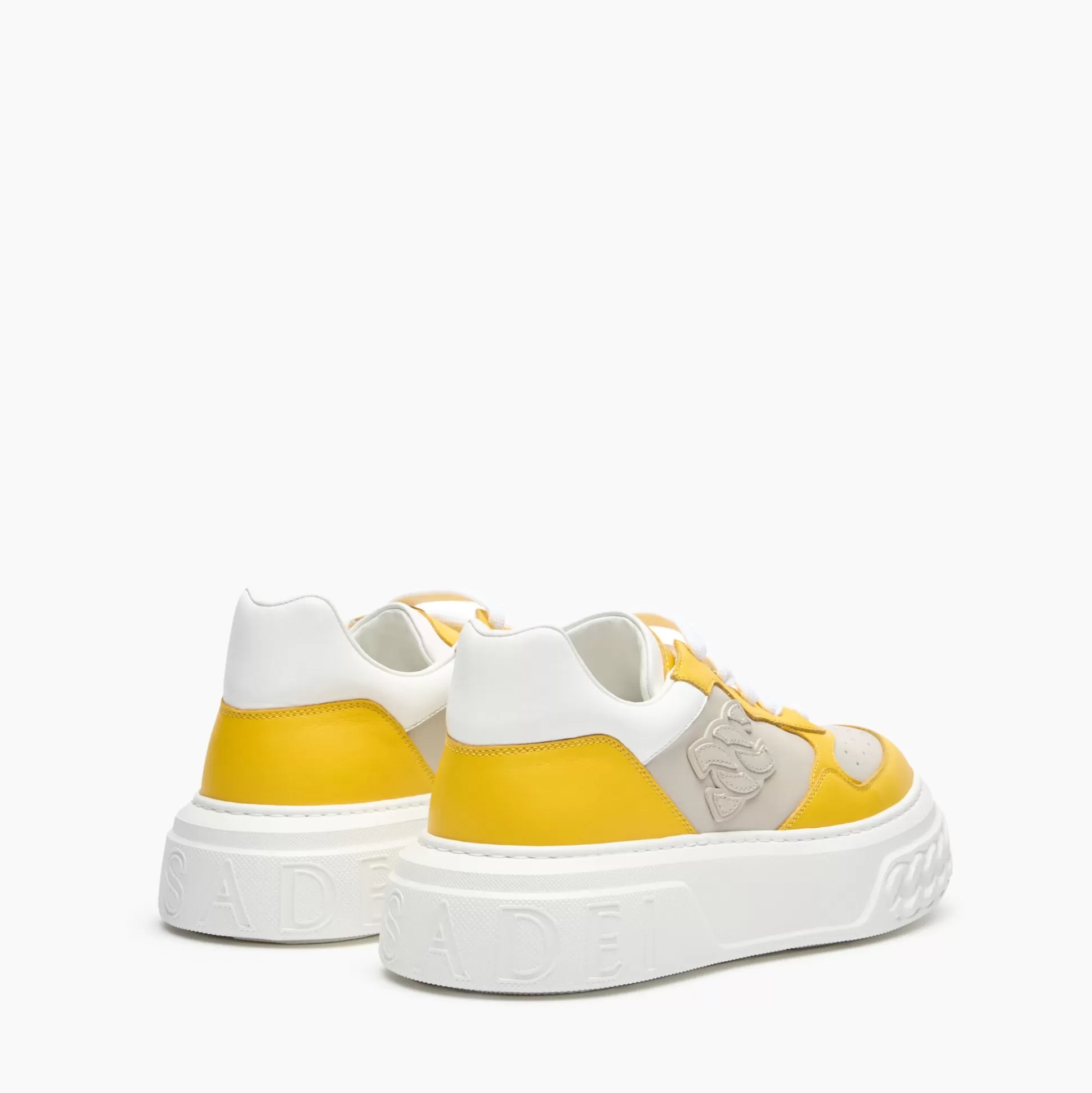 Casadei Off Road ed Leather Sneakers