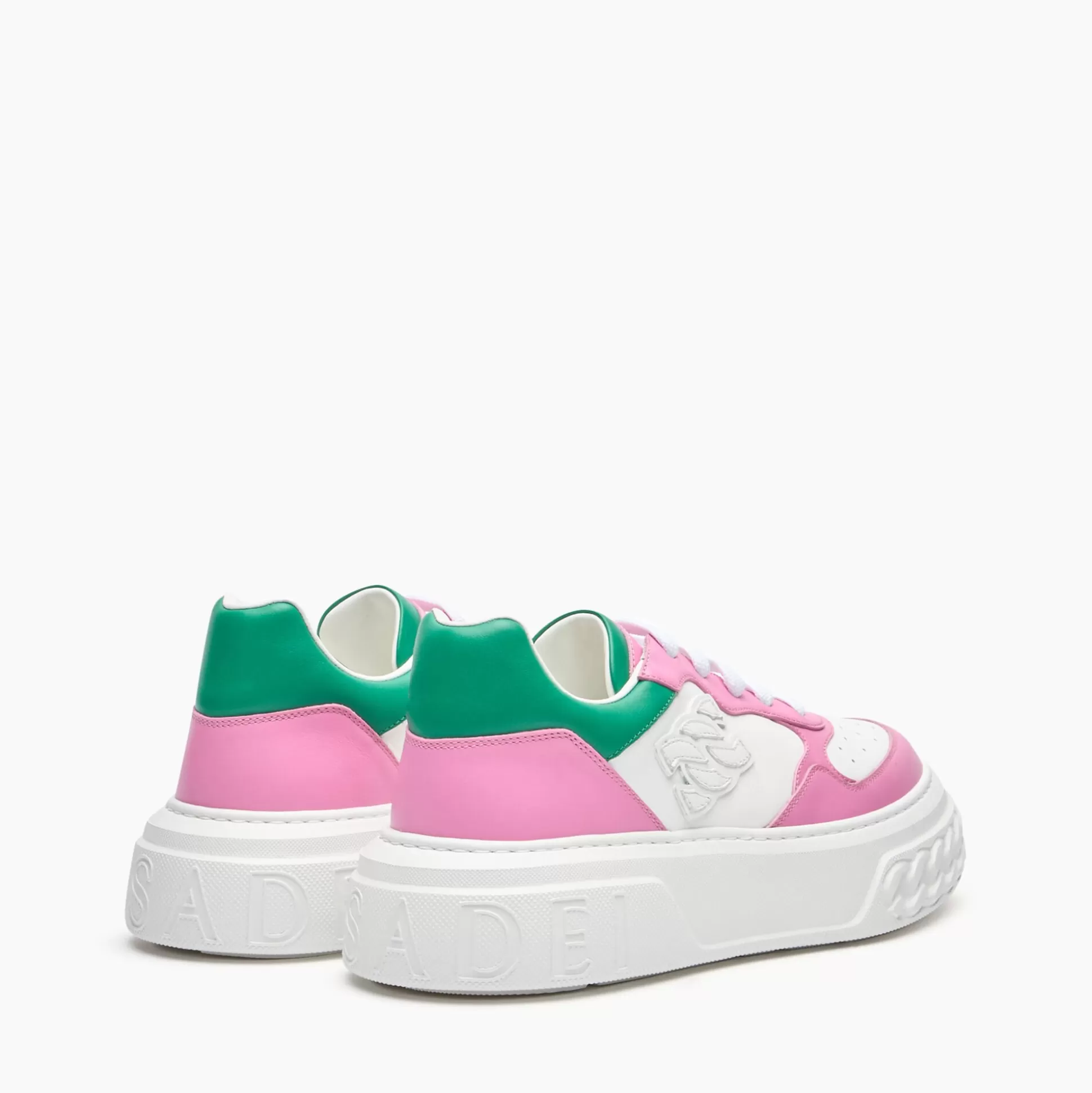 Casadei Off Road ed Leather Sneakers