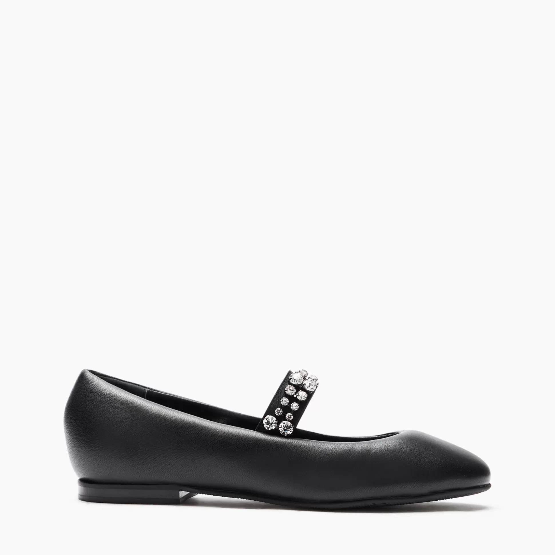 Casadei Puff Leather Ballerinas