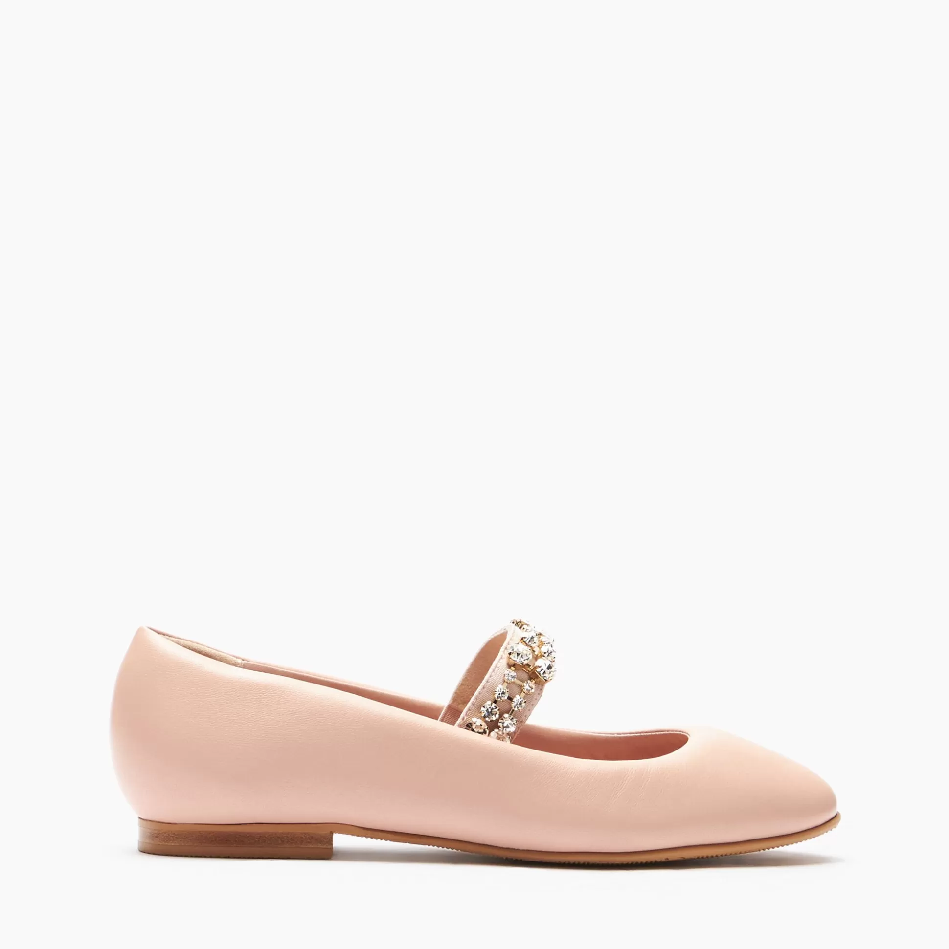 Casadei Puff Leather Ballerinas