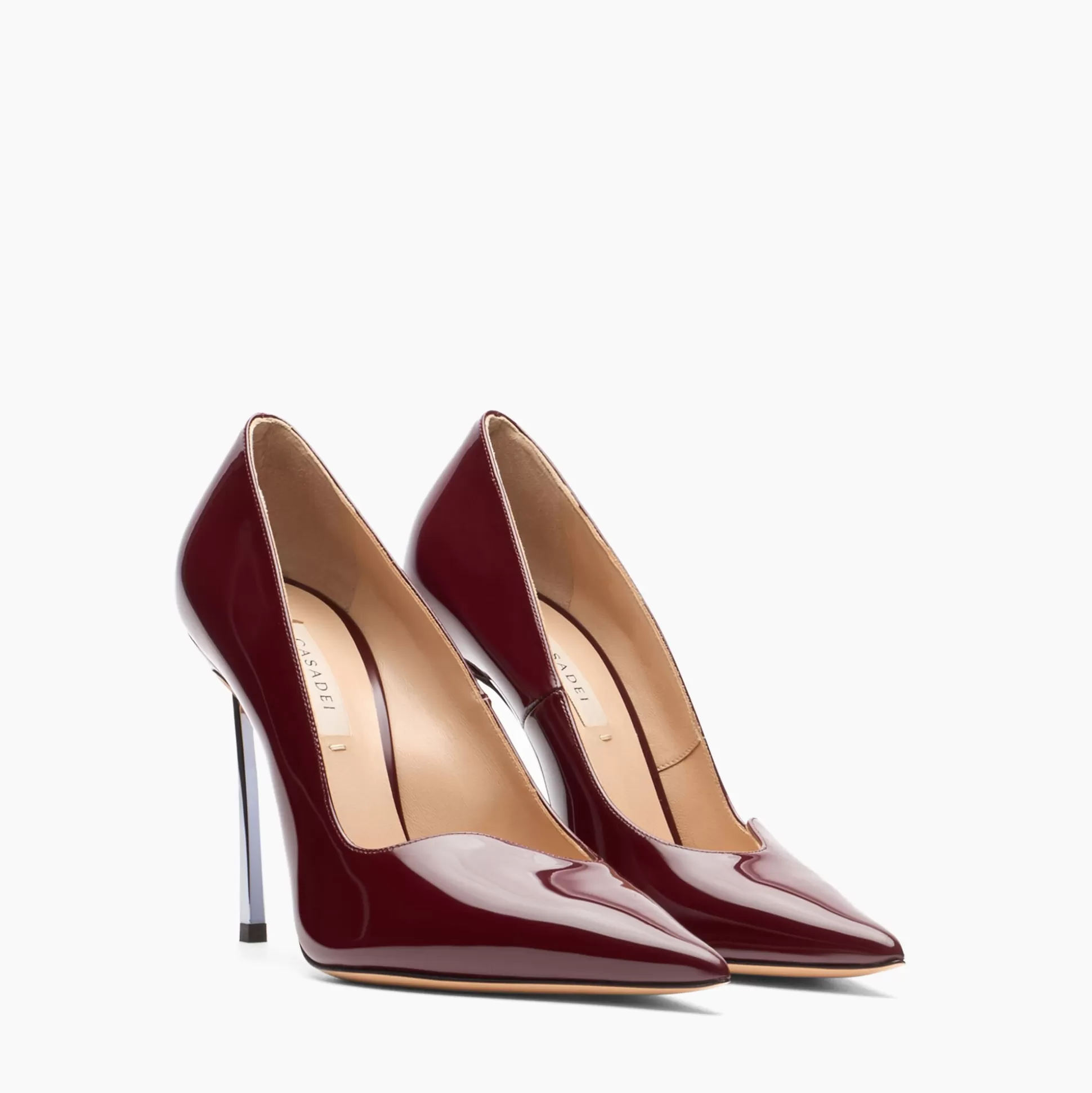 Casadei Superblade Patent Leather Pumps