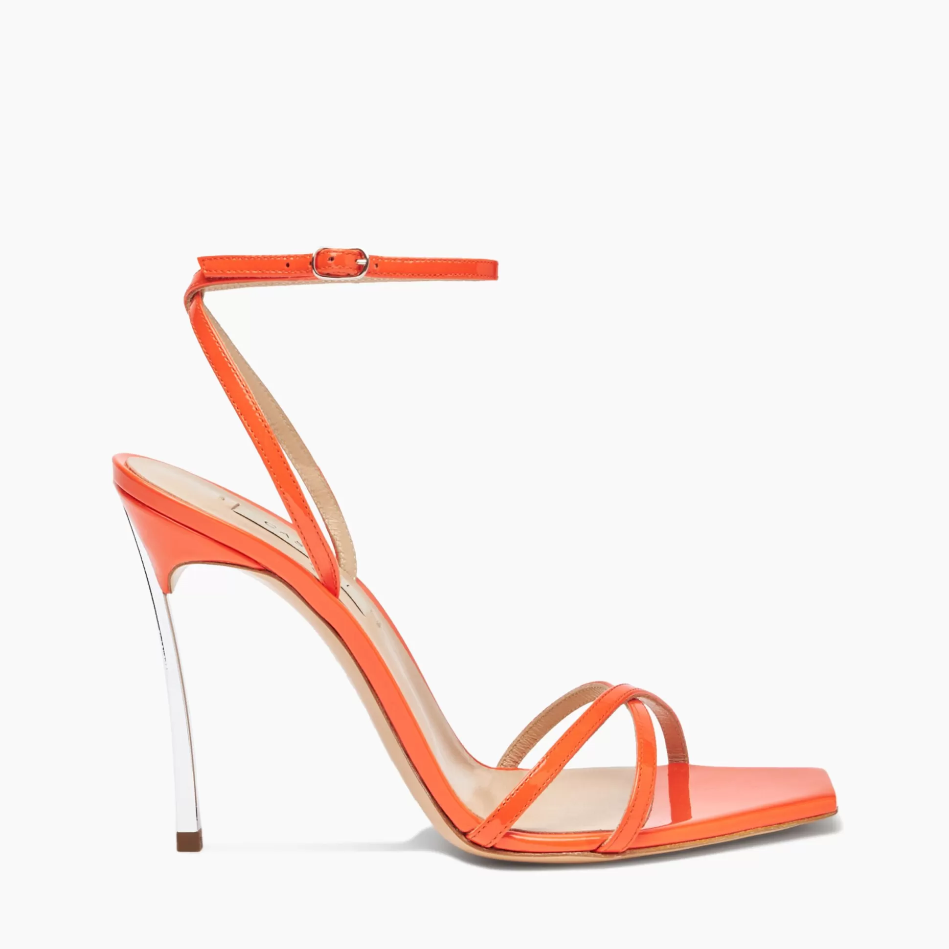 Casadei Superblade Patent Leather Sandals