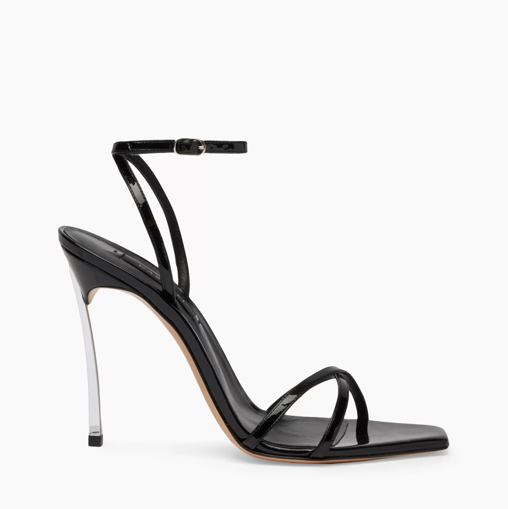 Casadei Superblade Patent Leather Sandals