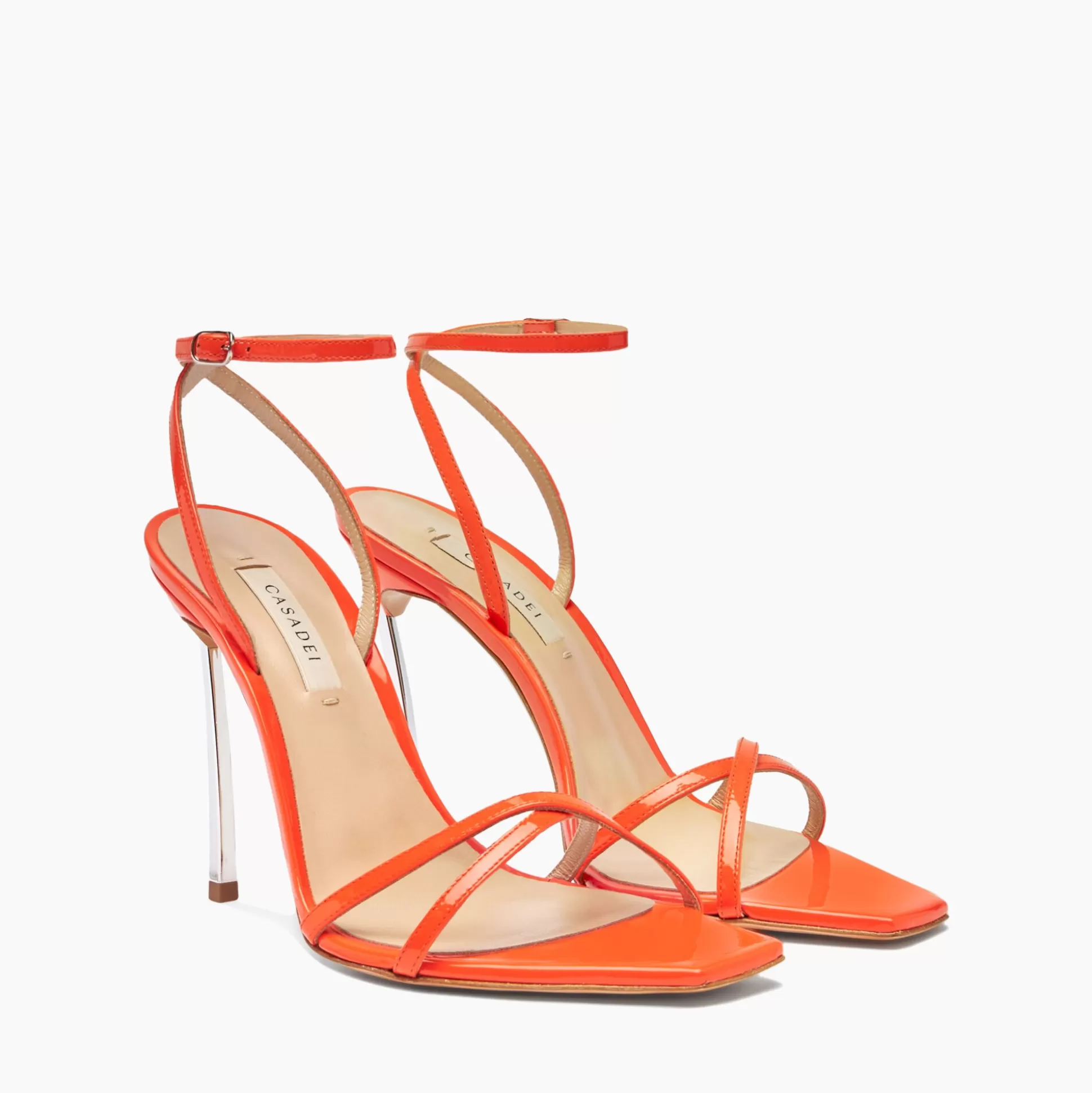 Casadei Superblade Patent Leather Sandals