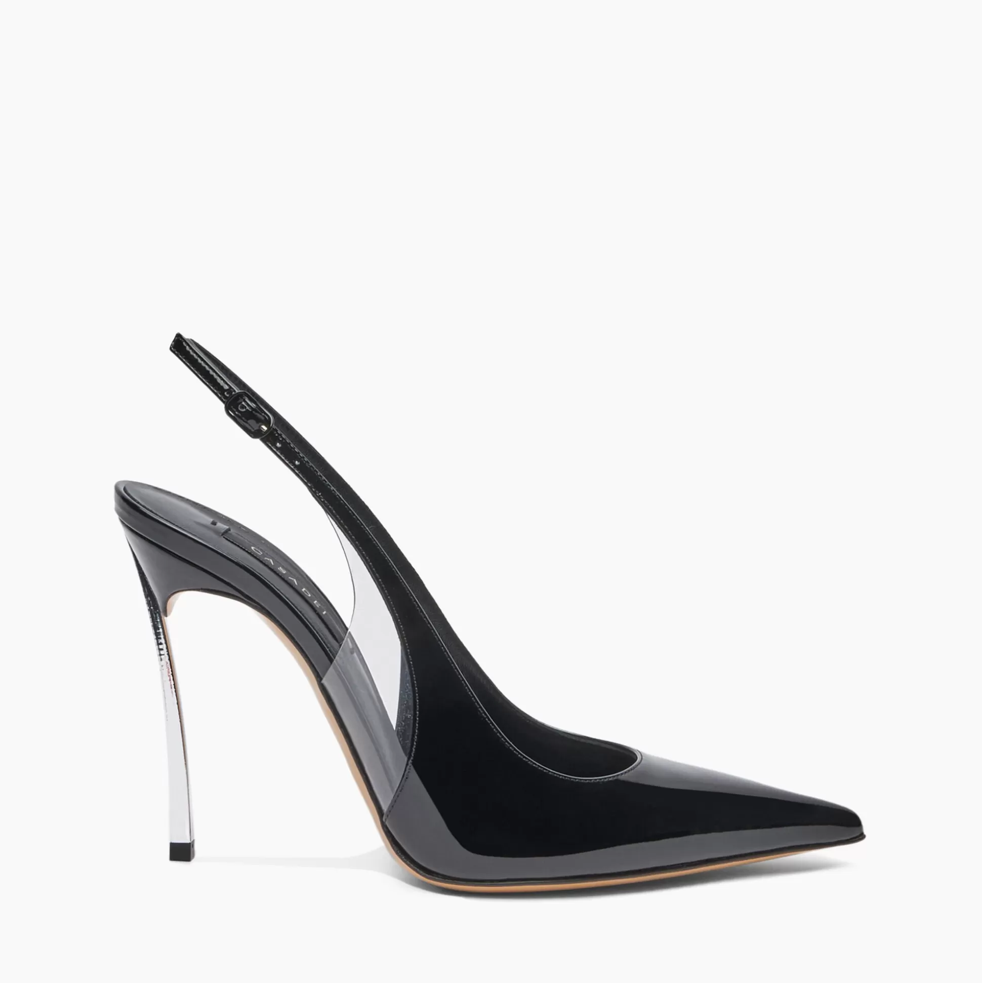 Casadei Superblade Patent Leather Slingback