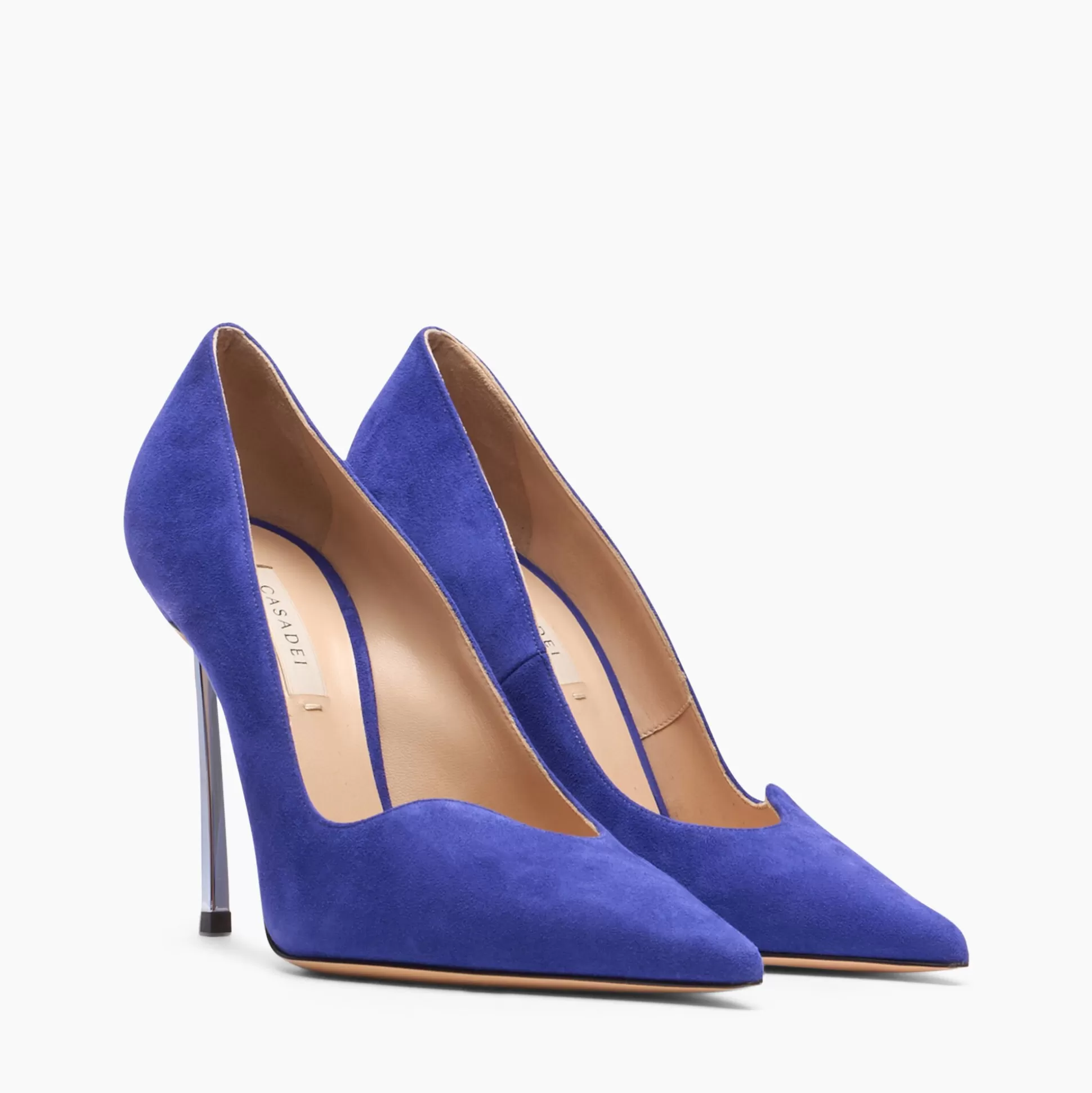 Casadei Superblade Suede Pumps