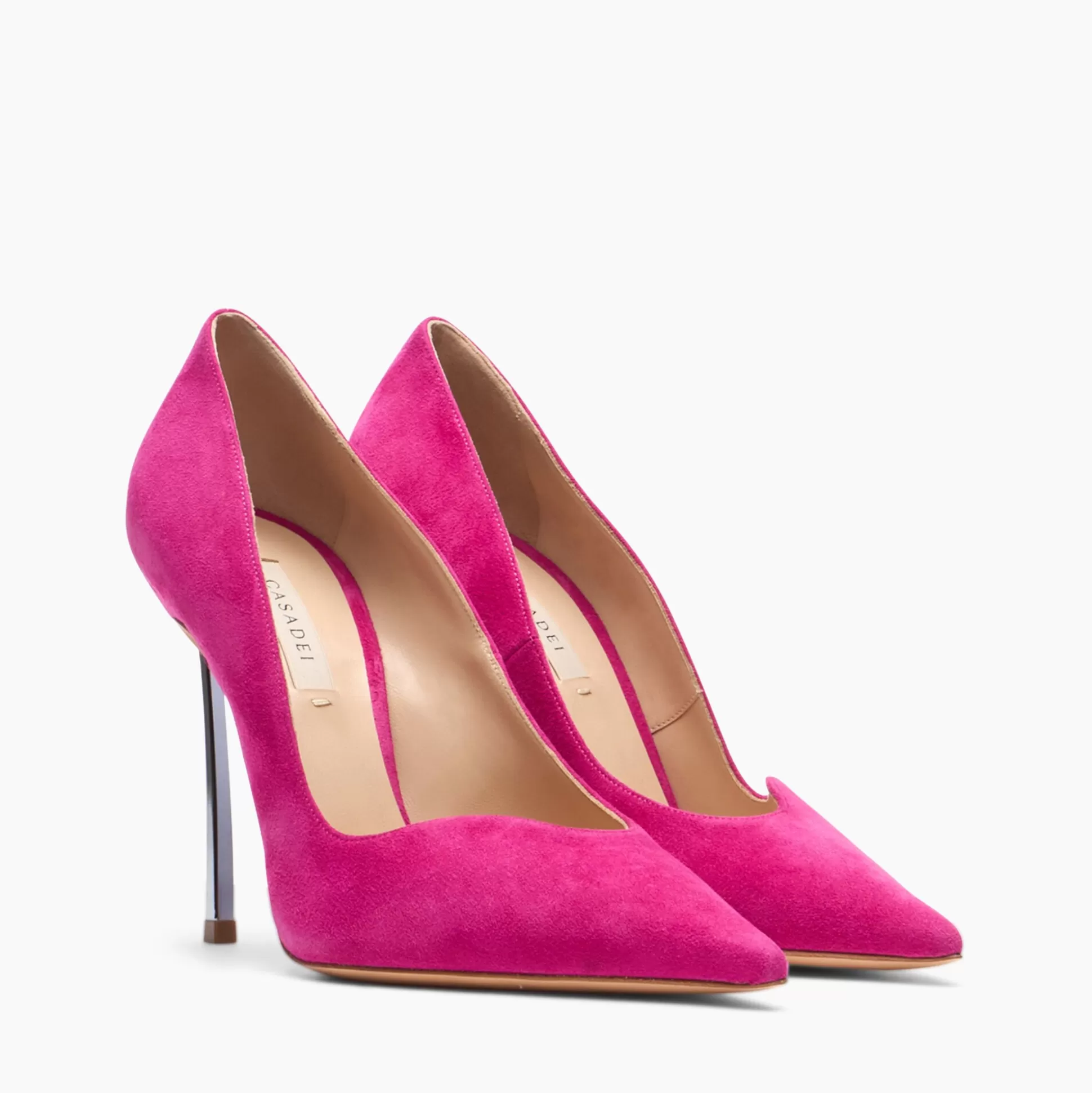 Casadei Superblade Suede Pumps